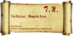 Telbisz Magdolna névjegykártya